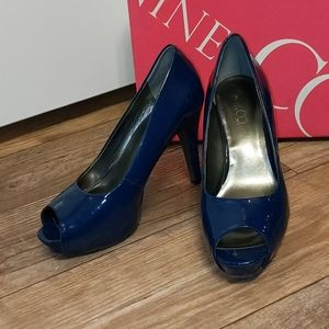 Navy Blue Heel